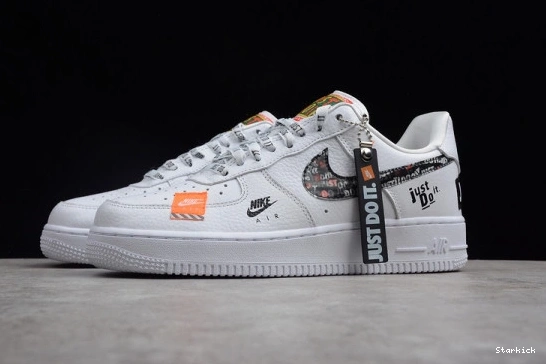 1 Do Black It Force  Low Pack Just White Air AR7719-100 0923